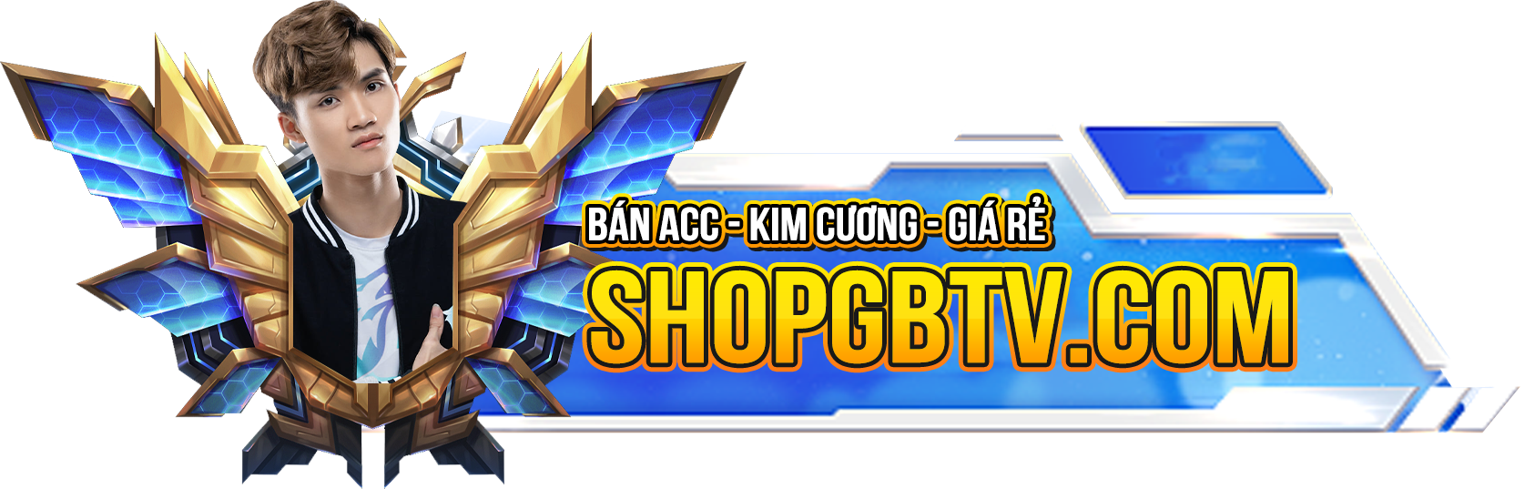 Logo Shopgbtv.com - Shop Bán Acc FreeFire Úy Tín, Giá Rẻ Số 1 Nhất Việt Nam